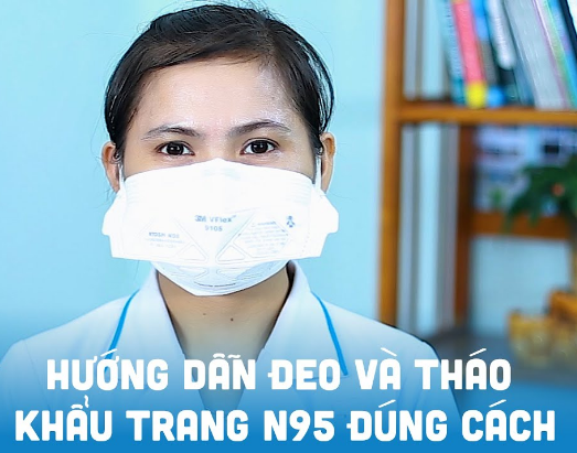 huong dan deo va thao khau trang n95 dung cach