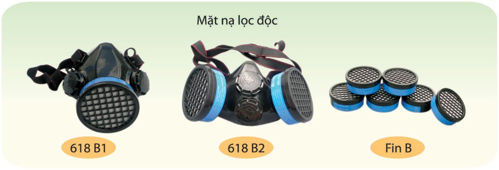 Mặt nạ lọc độc bụi Việt Nam 618B Mặt nạ lọc độc bụi Việt Nam 618B