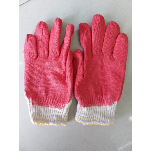 Găng tay len phủ lòng bàn tay 60gr màu đỏ Găng tay len phủ lòng bàn tay 60gr màu đỏ