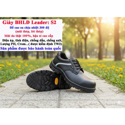 Giày bảo hộ LEADER cao cấp Giày bảo hộ LEADER cao cấp