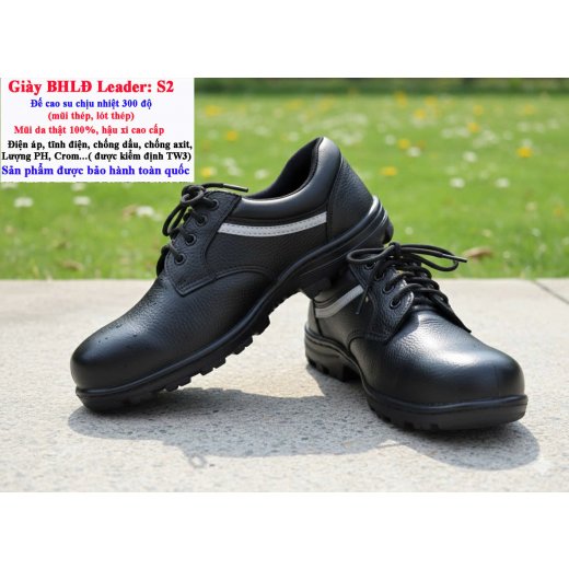 Giày bảo hộ LEADER cao cấp Giày bảo hộ LEADER cao cấp