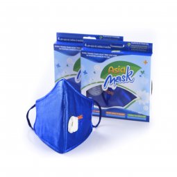 Khẩu trang than hoạt tính 4 lớp Asia Mask có van thoát khí
