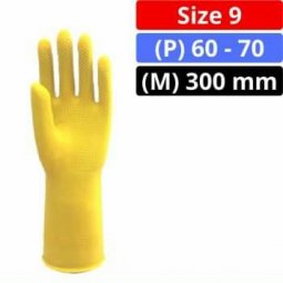 Găng tay cao su Hướng Dương - Hồng