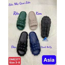 Dép Asia quai liền siêu nhẹ mẫu mới ( đế giày êm ái)