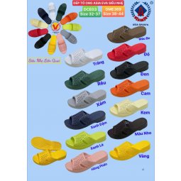Dép tổ ong eva Asia siêu nhẹ