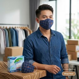 Khẩu trang sợi hoạt tính AsiaMask