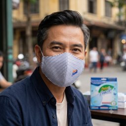 Khẩu Trang Sợi Hoạt Tính AsiaMask