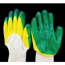 Găng tay sợi phủ latex ( hàng xuất khẩu) 60gr